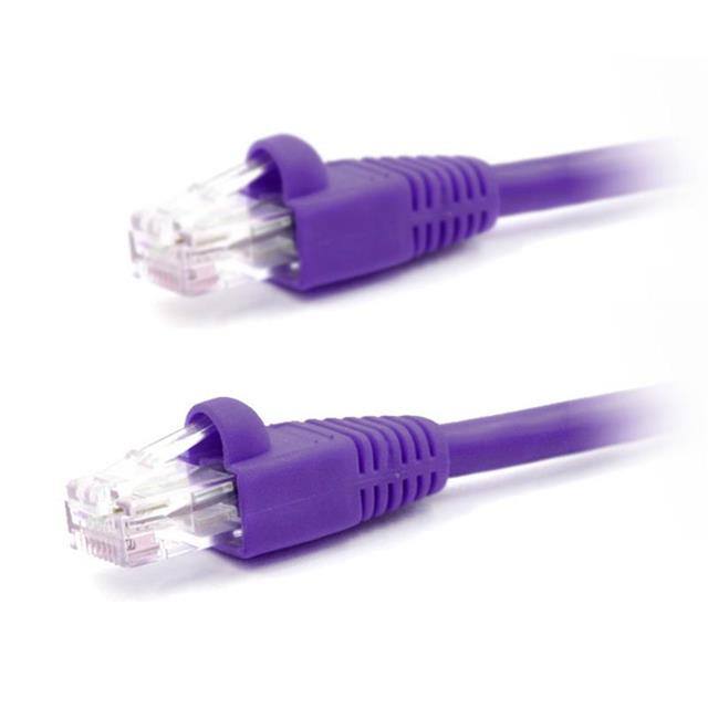 CAT5E-PURPLE-0.5FT