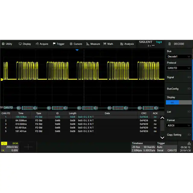 SDS-5000X-CANFD